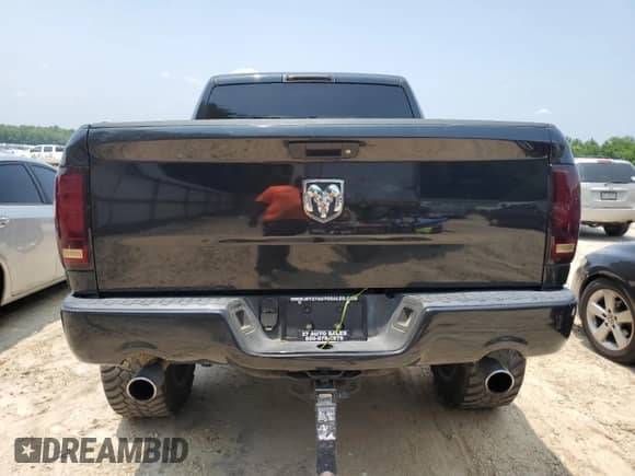 2017 Ram 1500 Express with VIN 3C6RR6KT9HG520834, listed as a Copart auction lot 59480515 with 133,428 mi miles and Clean title. Bid and sale history available at DreamBid. Image 6.