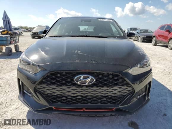 2019 Hyundai Veloster Turbo R-Spec z VIN KMHTH6AB3KU008450, wystawiony jako Copart lot #43943474 z przebiegiem 43 225 mil mil oraz . Historia ofert i sprzedaży dostępna na DreamBid. Obrazek 5.