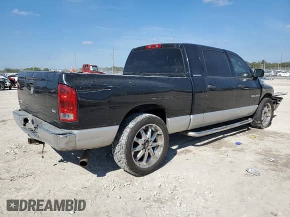 2006 Dodge 1500 SLT with VIN 3D7KR19D06G153823, listed as a Copart auction lot 87591095 with 317,861 mi miles and Salvage title. Bid and sale history available at DreamBid. Image 3.
