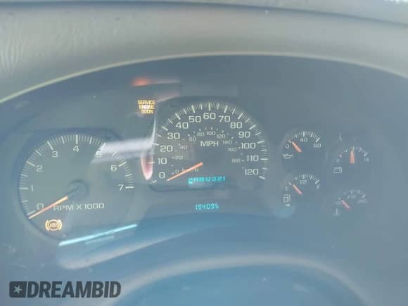 2003 Chevrolet TrailBlazer LTZ с VIN 1GNDT13S232399196, выставлен на аукционе IAAI как лот 42683347 с пробегом 194 095 миль миль и . История ставок и продаж доступна на DreamBid. Изображение 7.