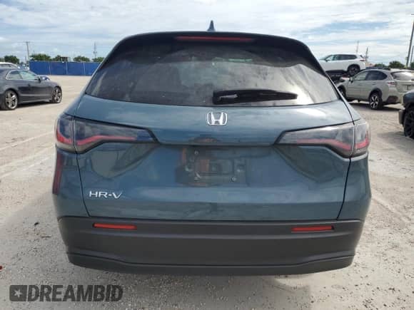 2024 Honda HR-V LX с VIN 3CZRZ1H39RM706356, выставлен на аукционе Copart как лот 82456555 с пробегом 33 474 миль миль и Списание • Salvage title. История ставок и продаж доступна на DreamBid. Изображение 6.