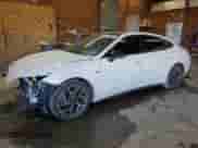 2021 Hyundai Sonata N Line with VIN 5NPEK4JC0MH131339, listed as a Copart auction lot 81900325 with 63,795 mi miles and Salvage title. Bid and sale history available at DreamBid. Image 1.