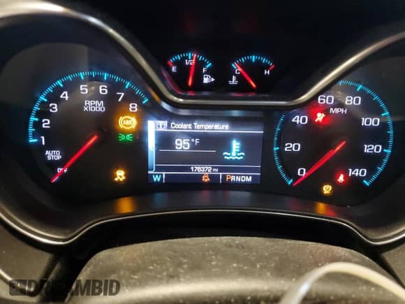 2015 Chevrolet Impala LTZ z VIN 2G1155SL2F9221312, wystawiony jako Copart lot #80671055 z przebiegiem 176 372 mil mil oraz Szkoda całkowita • Salvage title. Historia ofert i sprzedaży dostępna na DreamBid. Obrazek 9.