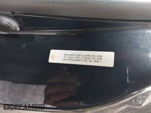 1999 Chevrolet Tracker with VIN 2CNBE18CXX6919189, listed as a IAAI auction lot 42196856 with Not provided miles and . Bid and sale history available at DreamBid. Image 9.