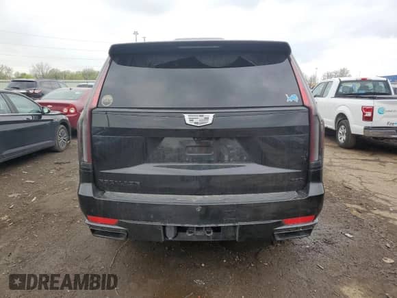 2023 Cadillac Escalade 4WD Sport z VIN 1GYS4FKL1PR258793, wystawiony jako Copart lot #55128535 z przebiegiem 35 331 mil mil oraz Szkoda całkowita • Salvage title. Historia ofert i sprzedaży dostępna na DreamBid. Obrazek 6.
