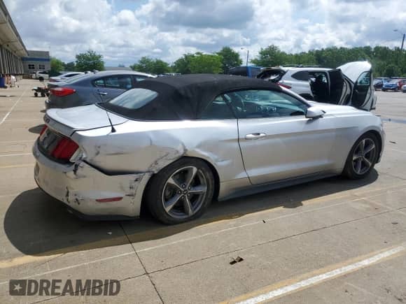 2017 Ford Mustang V6 с VIN 1FATP8EM6H5305672, выставлен на аукционе Copart как лот 58995225 с пробегом 103 426 миль миль и Списание • Salvage title. История ставок и продаж доступна на DreamBid. Изображение 3.