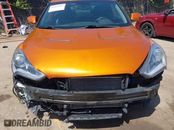 2013 Hyundai Veloster w/Black Int z VIN KMHTC6AD8DU175373, wystawiony jako IAAI lot #42567057 z przebiegiem 141 693 mil mil oraz . Historia ofert i sprzedaży dostępna na DreamBid. Obrazek 6.