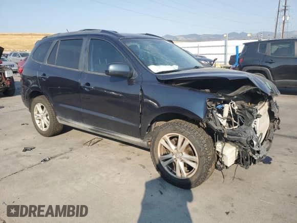 2012 Hyundai Santa Fe SE with VIN 5XYZHDAG3CG103852, listed as a Copart auction lot 66720895 with 165,972 mi miles and Salvage title. Bid and sale history available at DreamBid. Image 4.