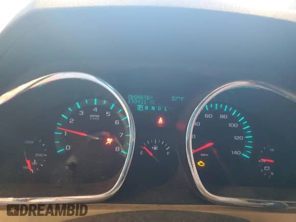 2009 Chevrolet Traverse LTZ with VIN 1GNEV33D29S132547, listed as a Copart auction lot 70061145 with 130,931 mi miles and Clean title. Bid and sale history available at DreamBid. Image 9.