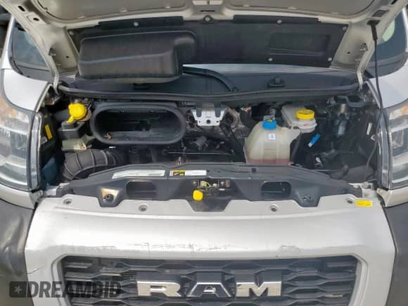 2021 Ram ProMaster Cargo z VIN 3C6LRVBG2ME584044, wystawiony jako Copart lot #57423355 z przebiegiem 33 302 mil mil oraz Szkoda całkowita • Salvage title. Historia ofert i sprzedaży dostępna na DreamBid. Obrazek 11.