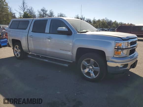 2014 Chevrolet Silverado 1500 LT with VIN 3GCUKREC1EG152276, listed as a Copart auction lot 83937285 with 105,532 mi miles and Salvage title. Bid and sale history available at DreamBid. Image 4.