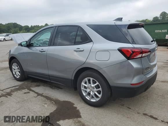 2024 Chevrolet Equinox LS с VIN 3GNAXHEG0RL356007, выставлен на аукционе Copart как лот 68864765 с пробегом 13 977 миль миль и Списание • Salvage title. История ставок и продаж доступна на DreamBid. Изображение 2.