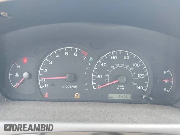 2003 Hyundai Elantra GLS with VIN KMHDN45D03U612293, listed as a IAAI auction lot 42855137 with 94,767 mi miles and . Bid and sale history available at DreamBid. Image 7.