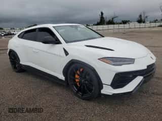2023 Lamborghini Urus S with VIN ZPBUB3ZL1PLA23914, listed as a Copart auction lot 56637685 with 1,685 mi miles and Salvage title. Bid and sale history available at DreamBid. Image 4.