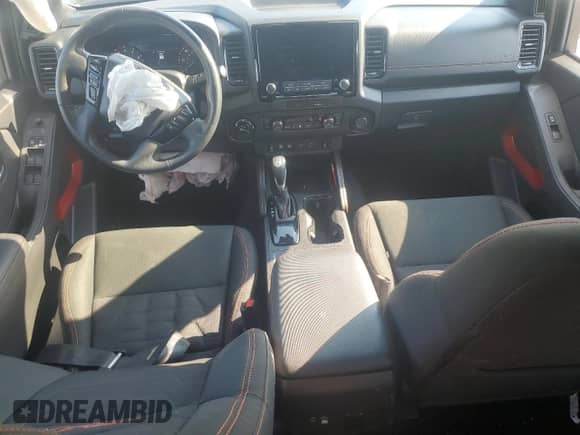 2023 Nissan Frontier SV z VIN 1N6ED1EK0PN616298, wystawiony jako Copart lot #63993425 z przebiegiem 22 294 mil mil oraz Szkoda całkowita • Salvage title. Historia ofert i sprzedaży dostępna na DreamBid. Obrazek 8.