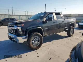 2022 Chevrolet Silverado 2500HD LT с VIN 1GC4YNEY3NF118389, выставлен на аукционе Copart как лот 80342805 с пробегом 27 267 миль миль и Списание • Salvage title. История ставок и продаж доступна на DreamBid. Изображение 1.