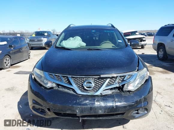 2014 Nissan Murano SL with VIN JN8AZ1MU1EW400591, listed as a IAAI auction lot 41717711 with 158,431 mi miles and . Bid and sale history available at DreamBid. Image 12.