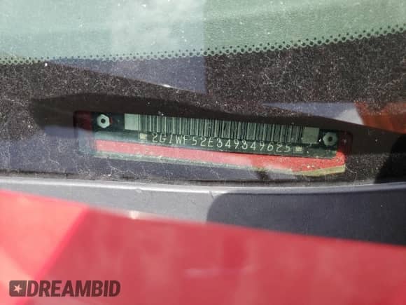 2004 Chevrolet Impala с VIN 2G1WF52E349349625, выставлен на аукционе Copart как лот 60691705 с пробегом 167 227 миль миль и Списание • Salvage title. История ставок и продаж доступна на DreamBid. Изображение 12.
