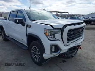 2021 GMC Sierra 1500 AT4 z VIN 1GTU9EET1MZ201656, wystawiony jako IAAI lot #43326317 z przebiegiem 36 152 mil mil oraz . Historia ofert i sprzedaży dostępna na DreamBid. Obrazek 1.