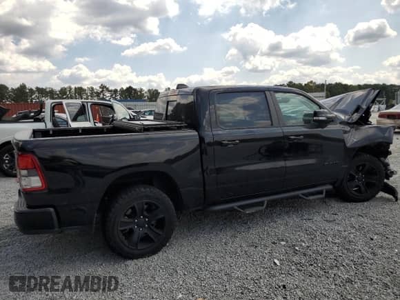 2020 Ram 1500 Big Horn with VIN 1C6RREFT8LN321004, listed as a Copart auction lot 80063865 with 88,865 mi miles and Salvage title. Bid and sale history available at DreamBid. Image 3.