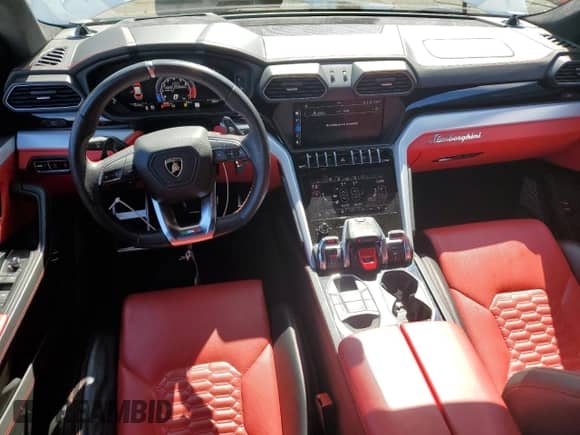 2019 Lamborghini Urus с VIN ZPBUA1ZL2KLA04482, выставлен на аукционе Copart как лот 50124345 с пробегом 15 051 миль миль и Списание • Salvage title. История ставок и продаж доступна на DreamBid. Изображение 8.