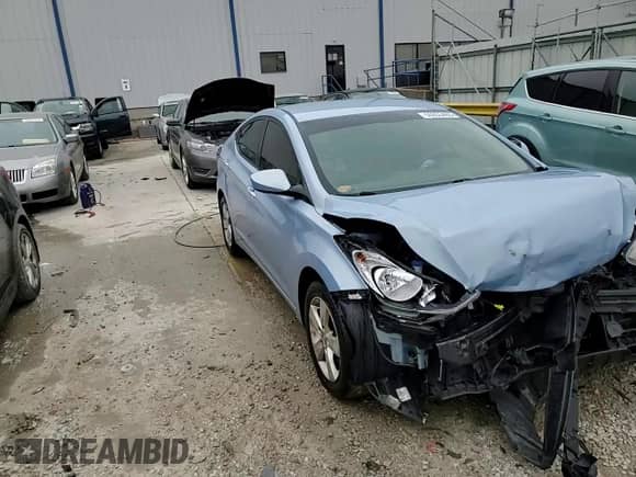 2012 Hyundai Elantra GLS with VIN KMHDH4AEXCU335884, listed as a Copart auction lot 55955465 with 89,773 mi miles and Non repairable. Bid and sale history available at DreamBid. Image 14.