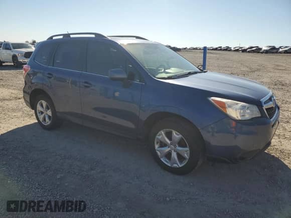 2014 Subaru Forester Limited with VIN JF2SJAJC5EH452332, listed as a Copart auction lot 85385205 with 143,271 mi miles and Salvage title. Bid and sale history available at DreamBid. Image 4.