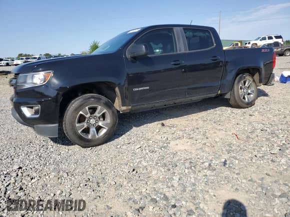2019 Chevrolet Colorado 2WD Z71 with VIN 1GCGSDEN8K1308762, listed as a Copart auction lot 52702275 with 67,126 mi miles and Salvage title. Bid and sale history available at DreamBid. Image 1.