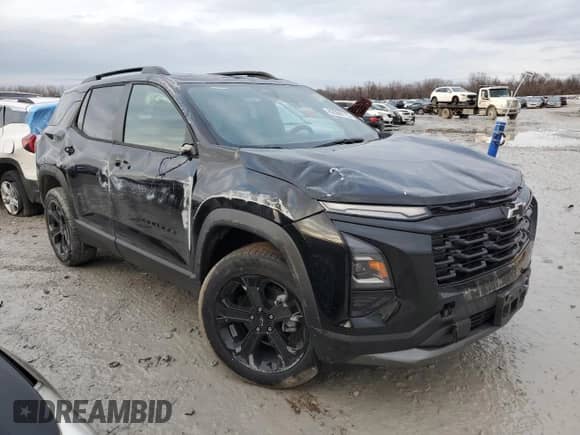 2025 Chevrolet Equinox FWD LT z VIN 3GNAXHEG2SL246808, wystawiony jako Copart lot #43596115 z przebiegiem 27 mil mil oraz Szkoda całkowita • Salvage title. Historia ofert i sprzedaży dostępna na DreamBid. Obrazek 4.