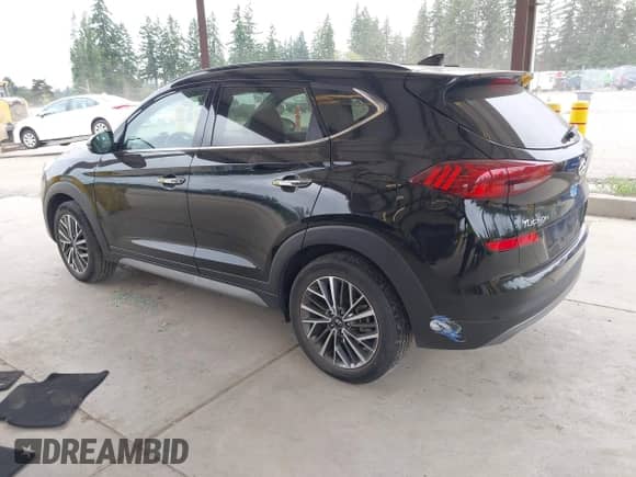 2021 Hyundai Tucson Limited with VIN KM8J3CAL1MU283119, listed as a IAAI auction lot 42479059 with 50,026 mi miles and . Bid and sale history available at DreamBid. Image 3.