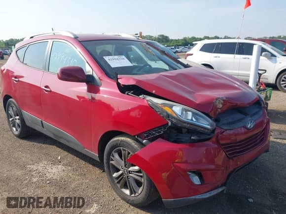 2015 Hyundai Tucson SE с VIN KM8JUCAG7FU060327, выставлен на аукционе IAAI как лот 42994310 с пробегом 147 795 миль миль и . История ставок и продаж доступна на DreamBid. Изображение 1.