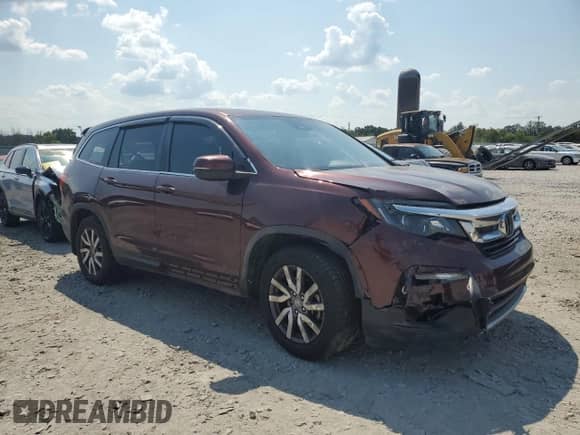 2020 Honda Pilot EX-L z VIN 5FNYF5H50LB015019, wystawiony jako Copart lot #81143505 z przebiegiem 98 586 mil mil oraz Szkoda całkowita • Salvage title. Historia ofert i sprzedaży dostępna na DreamBid. Obrazek 4.