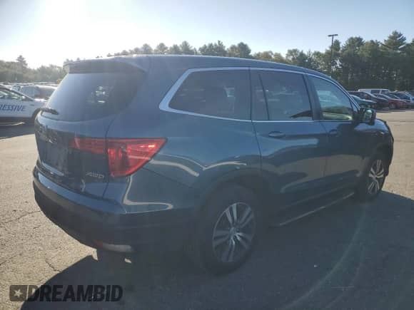 2016 Honda Pilot EX-L z VIN 5FNYF6H57GB075973, wystawiony jako Copart lot #84866565 z przebiegiem 119 969 mil mil oraz Szkoda całkowita • Salvage title. Historia ofert i sprzedaży dostępna na DreamBid. Obrazek 3.