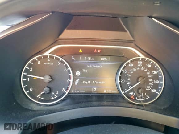 2020 Nissan Murano S with VIN 5N1AZ2AJ2LN147839, listed as a Copart auction lot 81242835 with 31,969 mi miles and Salvage title. Bid and sale history available at DreamBid. Image 9.