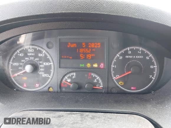 2017 Ram ProMaster Cargo с VIN 3C6TRVAG9HE517223, выставлен на аукционе IAAI как лот 42793706 с пробегом 118 552 миль миль и . История ставок и продаж доступна на DreamBid. Изображение 7.