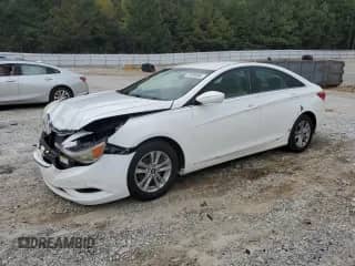 2011 Hyundai Sonata GLS with VIN 5NPEB4ACXBH211728, listed as a Copart auction lot 81836965 with 127,742 mi miles and Salvage title. Bid and sale history available at DreamBid. Image 1.