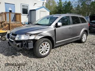 2013 Dodge Journey SXT with VIN 3C4PDCBB9DT722370, listed as a Copart auction lot 57086485 with 135,423 mi miles and Salvage title. Bid and sale history available at DreamBid. Image 1.