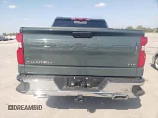 2025 Chevrolet Silverado 1500 LTZ with VIN 1GCUKGEL1SZ177548, listed as a Copart auction lot 85175665 with 6,429 mi miles and Salvage title. Bid and sale history available at DreamBid. Image 6.
