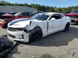 2019 Chevrolet Camaro 1LT with VIN 1G1FA1RS7K0153245, listed as a Copart auction lot 83963075 with 60,330 mi miles and Salvage title. Bid and sale history available at DreamBid. Image 1.