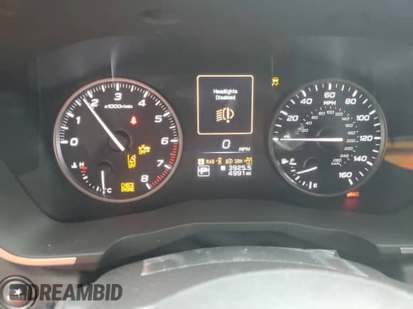 2025 Subaru Ascent Premium с VIN 4S4WMADD0S3424454, выставлен на аукционе Copart как лот 70704675 с пробегом 4 991 миль миль и Чистый • Clean title. История ставок и продаж доступна на DreamBid. Изображение 9.