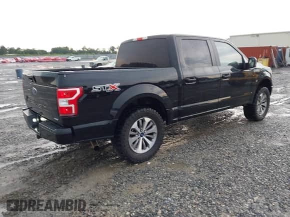 2018 Ford F-150 XL with VIN 1FTEW1CP4JFB01141, listed as a IAAI auction lot 42703141 with 232,138 mi miles and . Bid and sale history available at DreamBid. Image 4.