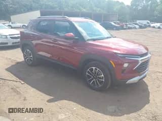 2025 Chevrolet TrailBlazer LT с VIN KL79MPSP8SB147525, выставлен на аукционе IAAI как лот 43001765 с пробегом 12 516 миль миль и . История ставок и продаж доступна на DreamBid. Изображение 1.