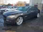 2011 BMW 7 Series 750Li xDrive with VIN WBAKC8C55BC434418, listed as a Copart auction lot 77957584 with 87,595 mi miles and Salvage title. Bid and sale history available at DreamBid. Image 1.