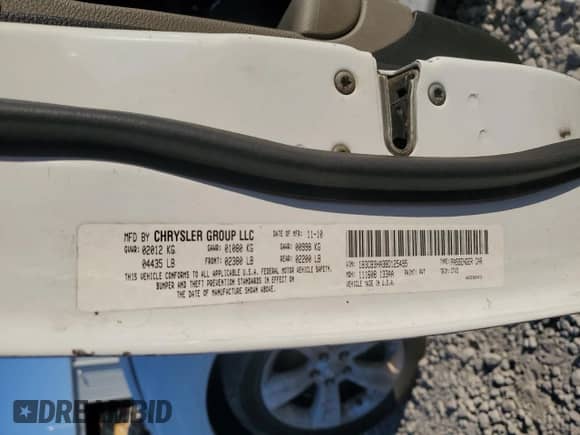 2011 Dodge Caliber Mainstreet с VIN 1B3CB3HA3BD125495, выставлен на аукционе Copart как лот 71925984 с пробегом 179 155 миль миль и Чистый • Clean title. История ставок и продаж доступна на DreamBid. Изображение 12.