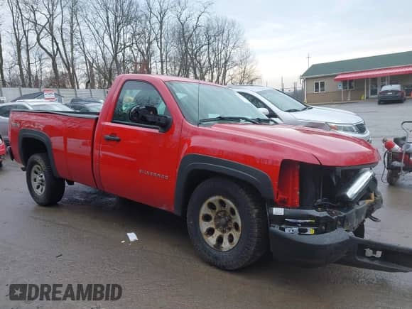 2012 Chevrolet Silverado 1500 Work Truck with VIN 1GCNKPEA5CZ116837, listed as a IAAI auction lot 41676884 with Not provided miles and . Bid and sale history available at DreamBid. Image 1.
