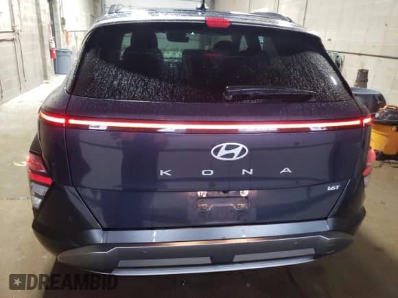 2024 Hyundai Kona Limited с VIN KM8HE3A31RU169573, выставлен на аукционе Copart как лот 87042605 с пробегом 39 321 миль миль и Чистый • Clean title. История ставок и продаж доступна на DreamBid. Изображение 6.