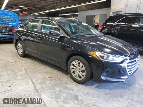 2017 Hyundai Elantra SE with VIN KMHD74LF9HU164271, listed as a Copart auction lot 85823165 with 181,986 mi miles and Clean title. Bid and sale history available at DreamBid. Image 4.