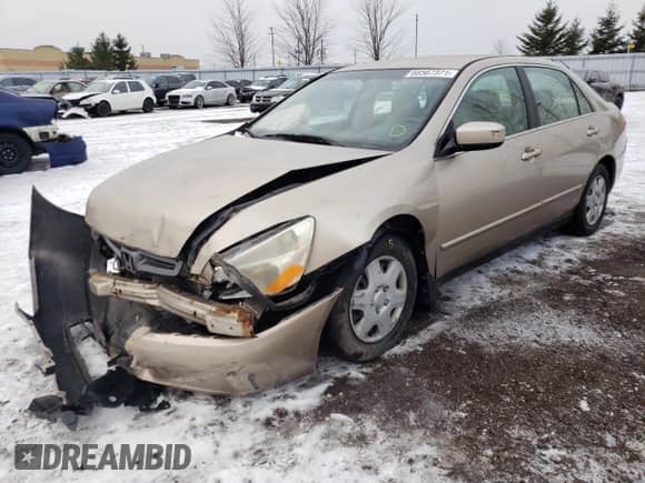 2003 Honda Accord LX с VIN 1HGCM56463A810337, выставлен на аукционе Copart как лот 61740135 с пробегом 178 518 миль миль и Чистый • Clean title. История ставок и продаж доступна на DreamBid. Изображение 2.