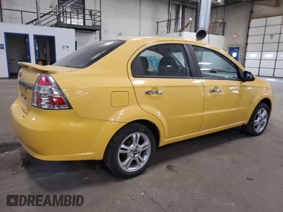 2009 Chevrolet Aveo 2LT z VIN KL1TG56E19B303435, wystawiony jako Copart lot #76825944 z przebiegiem 163 297 mil mil oraz Szkoda całkowita • Salvage title. Historia ofert i sprzedaży dostępna na DreamBid. Obrazek 3.