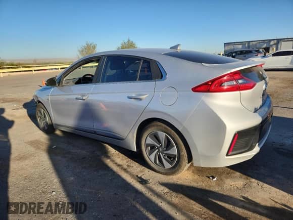 2017 Hyundai Ioniq SEL with VIN KMHC75LCXHU024754, listed as a Copart auction lot 87246615 with 103,692 mi miles and Salvage title. Bid and sale history available at DreamBid. Image 2.